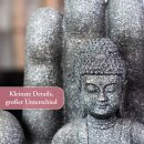Wasserspiel Buddha Calm, Polyresin inkl. Pumpe, Schwarz