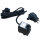 Wasserspiel Buddha Calm, Polyresin inkl. Pumpe, Schwarz