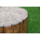 Abdeckung für 11 kg Gasflaschen in Baumstamm-Optik...