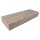 Blockstufe, Travertin Noce, allseitig geschliffen, Kanten 5 mm gefast, 902, geschliffen, 15x35x100 cm (8 Stück/Pal.)