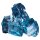 Gabionenstein, Bruchglas Sky Blue, , spaltrauh, 5 - 15 cm (ca. 1,0 to./Rollgitter)