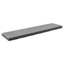 Mauerabdeckplatte, Basalt, OS geflammt, Kanten bossiert,...