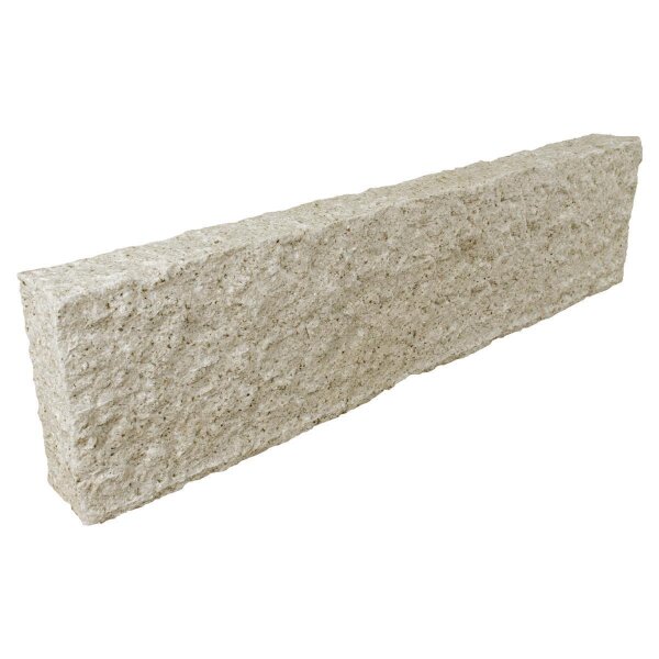 Palisade, Granit gelb, 082, gestockt, 8x20x100 cm (24 Stück/Pal.)
