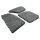 Polygonalplatten, Gabbro schwarz, 084, geflammt, 4-8 Stück/m², H=3 cm (ca. 15 m²/Kiste)