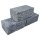 Trockenmauerstein, Granit dunkelgrau, 054, gestockt, 15x20x35 cm (50 Stück/Pal.)