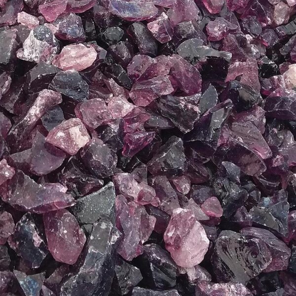 Splitt, Glas violet - lila, , spaltrauh, 16/32 mm (ca. 1 to./Big Bag)