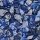 Zierkies, Glas blau, , getrommelt, 30/50 mm (50 Sack/Pal.)