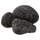 Dekostein, Lava schwarz, , getrommelt, 10-20 cm (ca. 1,0...