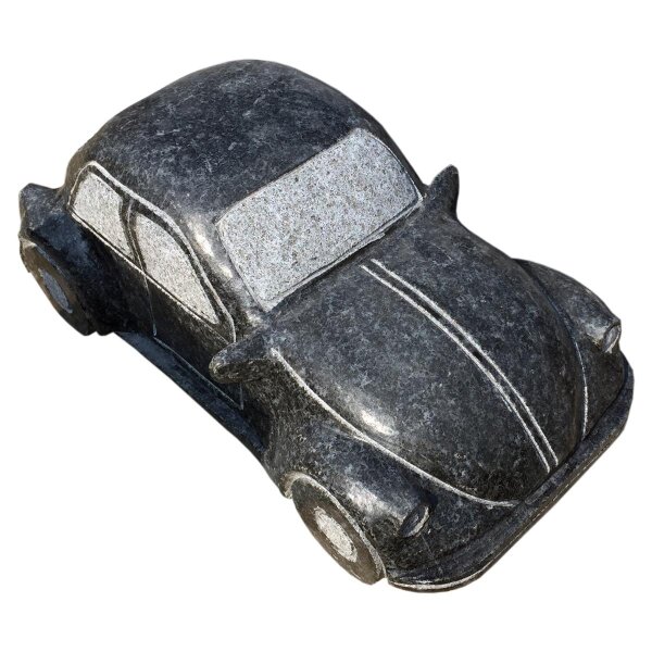 Auto, Granit schwarz, 001, teilpoliert, L=40 cm (Stück)