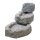 Bachlauf, Granit grau, 041, gespitzt, 60-70x40-50 cm (3 Stück/Set)