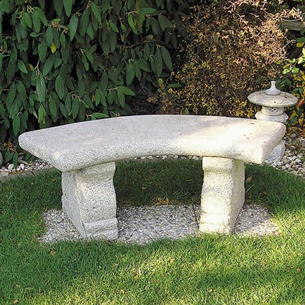 Bank, Granit grau, 041, gestockt, 120x36x45 cm (Stück)