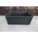 Flechtkorb schwarz, für Becken bq057, schwarz, 0,...