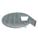 Gitter-Abdeckung, rund (für be090 o. be88), ,...
