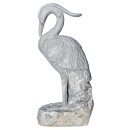 Kranich, Marmor Black Cloud, Kopf unten, 089,...