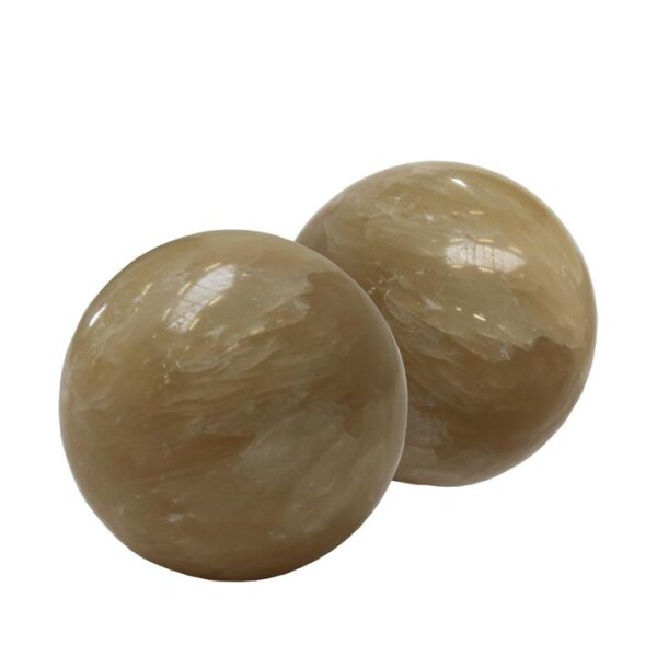 Qi Gong Kugeln, Marmor Onyx, 2er Set, , poliert, D=5 cm (Set)