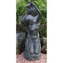 Schwarzbrunnen, Marmor schwarz, 870, geschliffen, H=120...