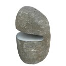 Wasserspiel, Granit schwarz, 874, natur, H=70-80 cm...