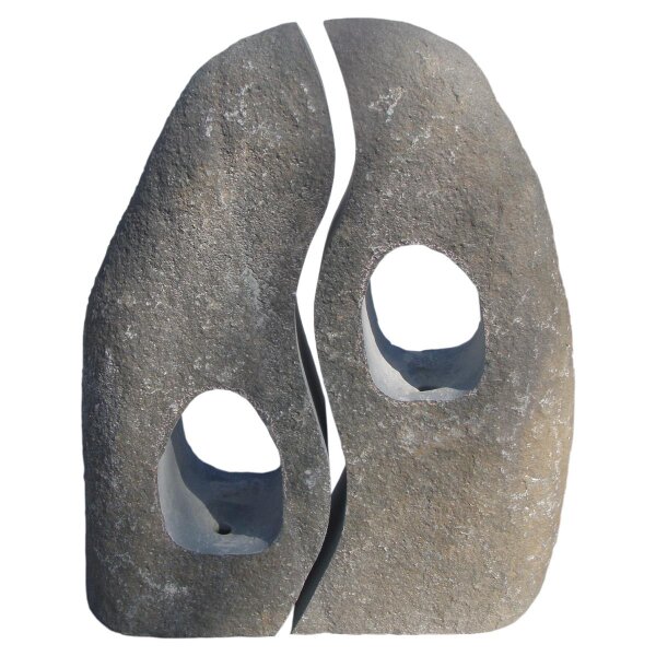Wasserspiel, Granit schwarz, Twin Rock, 874, natur, H=90-100 cm (Stück)