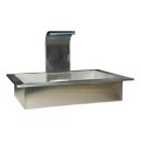 Wasserspiel, Edelstahl, inkl. Wasserfall ew2511,...