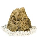 Wasserspiel-Findling, Chicken Bone Stone, OF natur, mit...