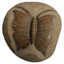 Kleintier, Flusskiesel mit Schmetterling, L=30 cm