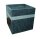 Blumentrog, Granit dunkelgrau, verklebt, 054, teilpoliert, 30x30, H=30