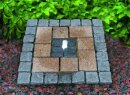 Wasserspiel-Set Pflastermatte Granit spaltrau/ gestockt,...