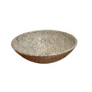 Waschbecken Typ 1, Granit Juparana Colombo, OF pol., mit Abflussbohrung, 941, H=13,5, Ø 43cm (wa941t01)