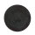 Teller, rund, flach, Granit Pearl Black, OF poliert, 300, H= 1,8, Ø 31cm