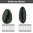 Zierkies, schwarz poliert ca. 3-5 cm - 20KG Sack für den Gartenbereich