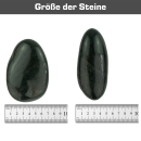 Zierkies, schwarz poliert ca. 5-8 cm - 20KG Sack für den Gartenbereich
