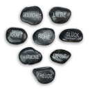 Zierkies mit Gravur – poliert & hochglanz, 8...