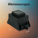 Kerry, Trafo, 105,0 Watt, 12V, AC/AC, IP64, Kabellänge 2 m, , schwarz,   (10 Stück/Karton)