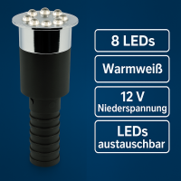 Wasserspielleuchte Weiß 32 mm – LED-Beleuchtung 