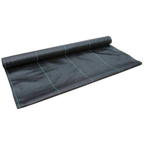 Unkrautvlies 1x100m 100 Gramm / M² / UV-stabil, schwarz, ,   (10 Rollen/Palette)