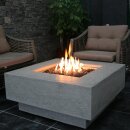 Gasfeuerstelle Raung in Beton-Optik grau aus Faserbeton
